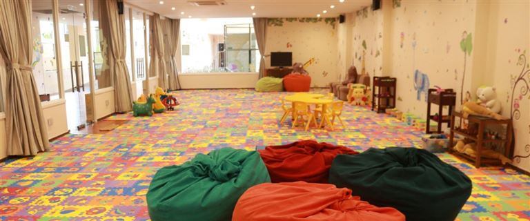 Kid’s Club Camp Safari là khu vực vui chơi, giải trí dành riêng cho trẻ em với nhiều trò chơi thú vị.