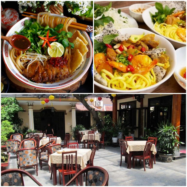Khách sạn Huy Hoàng Hội An sở hữu nhà hàng được thiết kế giống như thời Việt xưa với các món ăn đạm đà xứ Quảng nổi tiếng. 