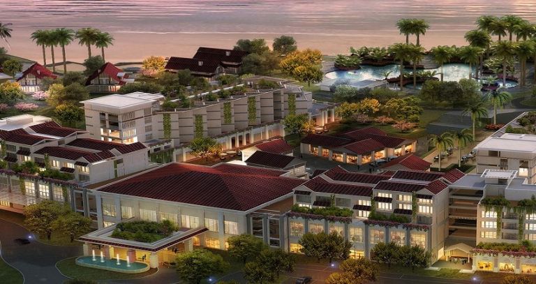 Citadines Pearl Hoi An mang đến một không gian nghỉ dưỡng mộc mạc được bao phủ bởi tone màu xanh ngắt của cây cỏ. 