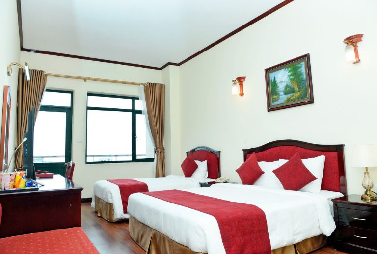 Phòng đơn, phòng đôi hay phòng gia đình Asean khách sạn Bãi Cháy đều có thể cung cấp tới cho bạn. 