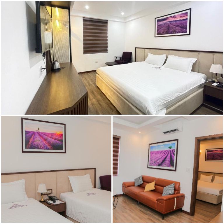 Khách sạn cung cấp các hạng phòng khác nhau phù hợp với nhiều đối tượng khách hàng. (nguồn: Booking.com).