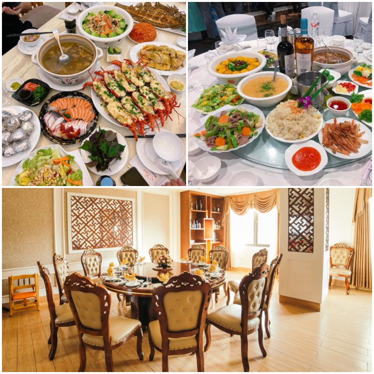 Nhà hàng Sen Restaurant phục vụ du khách menu ẩm thực từ các món ăn địa phương đến buffet và các món Á Âu cao cấp. 
