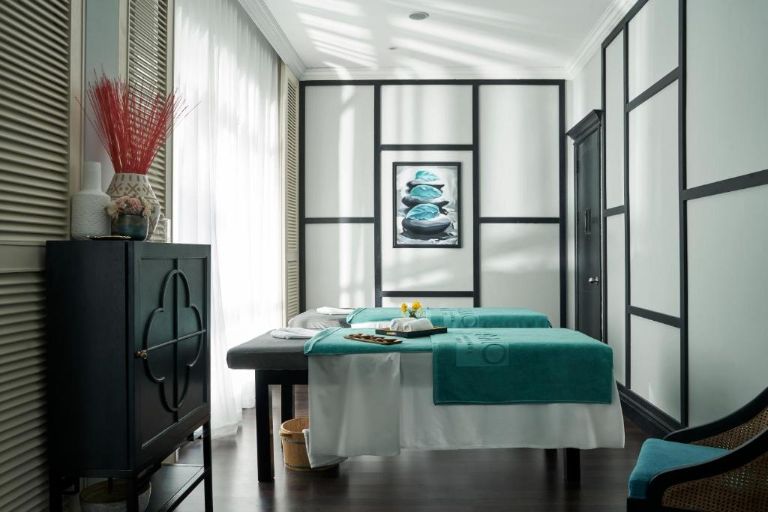 Anio Boutique Hotel Hoi An với hệ thống spa mang đặc trưng các bài trị liệu nổi tiếng cao cấp của Pure Spa.