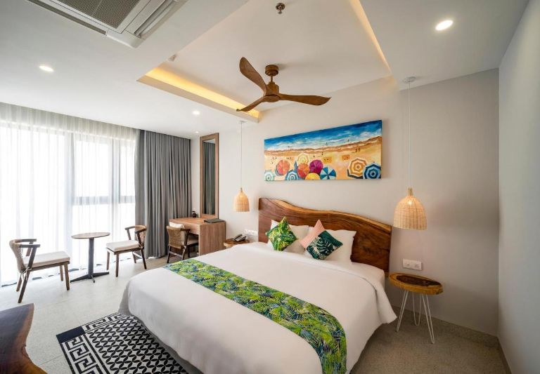 Tất cả các phòng nghỉ tại khách sạn Kila Boutique Quy Nhơn đều được trang bị nội thất cao cấp và tinh tế.