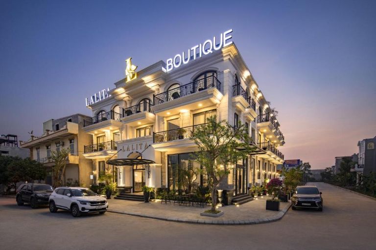 Lalita Boutique Hotel & Spa Ninh Bình mang đến một màu sắc châu Âu thượng lưu và hiện đại (nguồn: Booking.com).