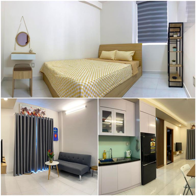Khách sạn Ninh Thuận gần biển này cung cấp các phòng căn hộ độc lập với 1 - 2 phòng ngủ phù hợp với các gia đình từ 2 - 6 người.