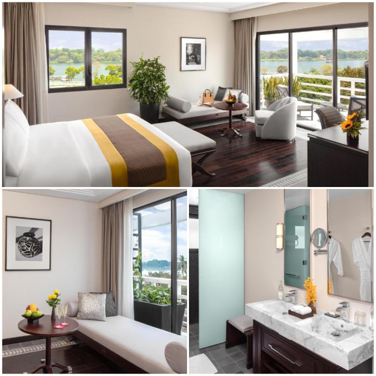 Phòng ngủ với thiết kế tinh tế, đề cao sự thoải mái và tiện nghi tối đa cho khách hàng. 