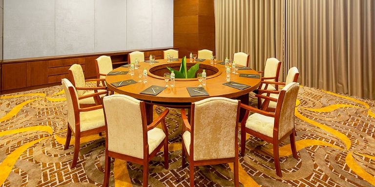 Bên cạnh đó,khách sạn còn có 2 phòng họp nhỏ với sức chứa 18 người phù hợp với những buổi họp nhỏ. (nguồn: rosamiahotel.com)