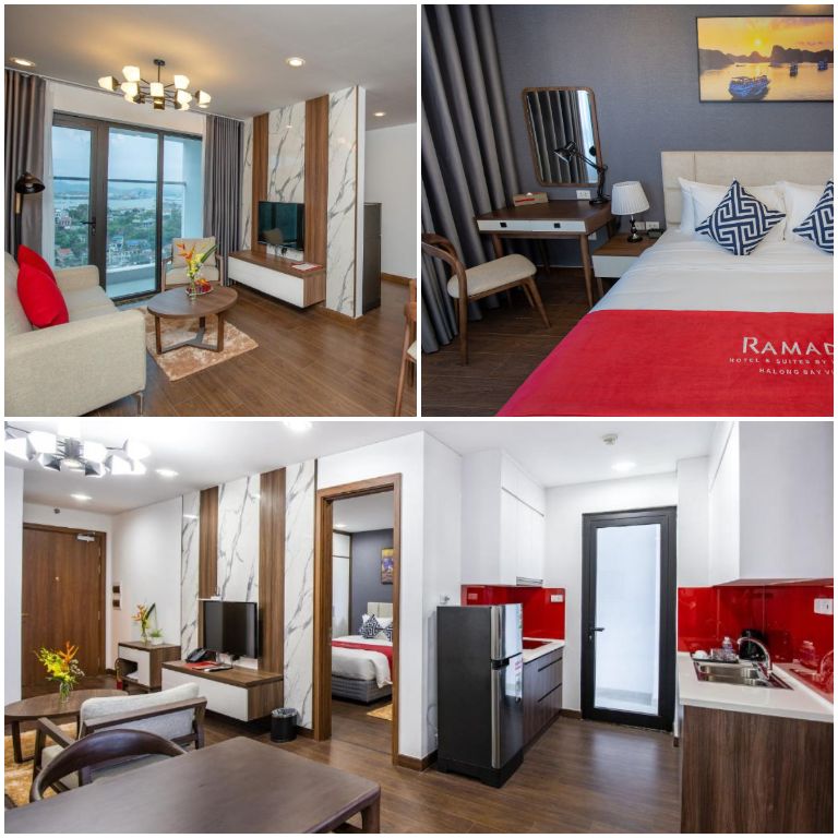 Ramada Hotel &amp; Suites By Wyndham Halong Bay View sở hữu hệ thống phòng ốc cao cấp với nội thất gỗ và các tone sáng. 