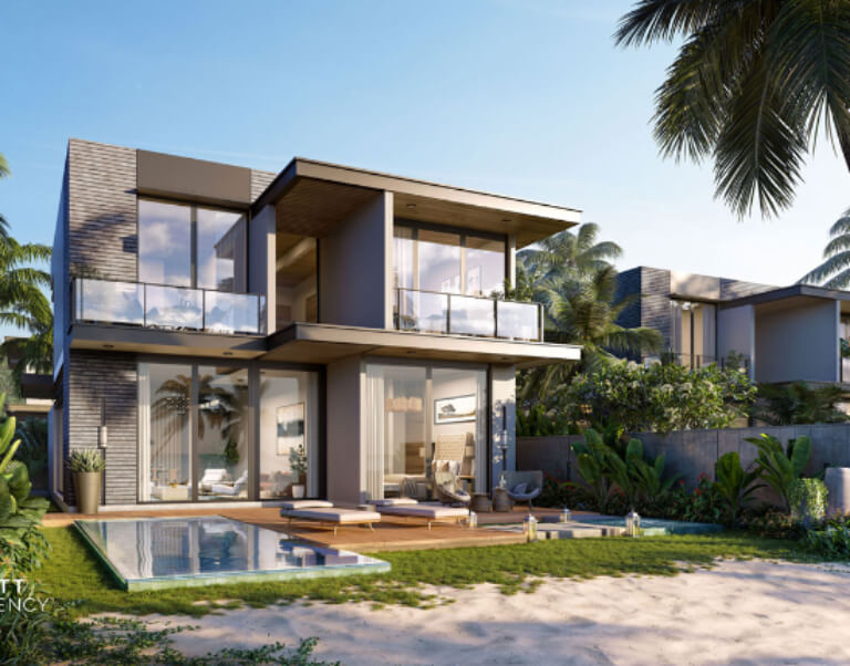 Sea View & Beach Front Villa có tích hợp với bể bơi ngay phía trước cực tiện lợi.
