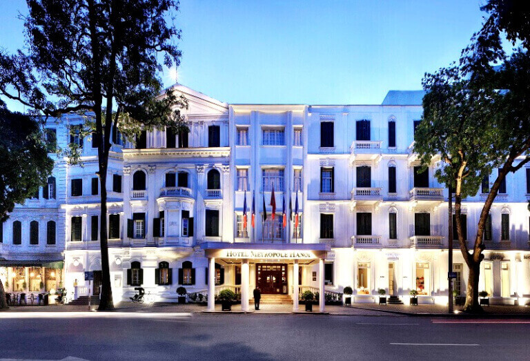 Khách sạn Long Biên mang đến không gian lưu trú yên bình và view đẹp ra sông.