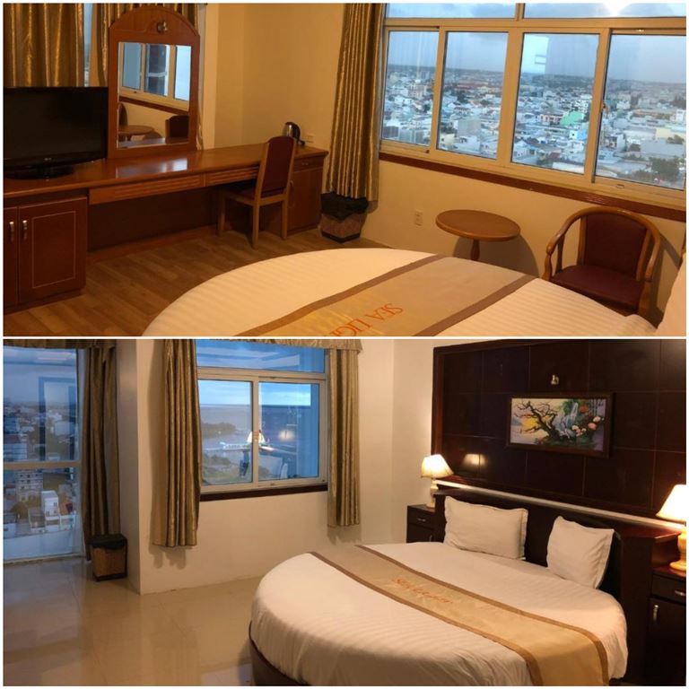 Khách sạn cung cấp nhiều hạng phòng chất lượng cao, bố trí đầy đủ tiện ích đẳng cấp cho khách hàng nghỉ ngơi thoải mái. 