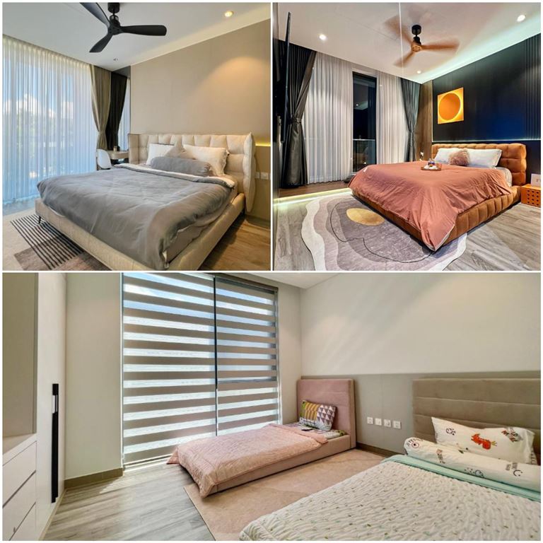 Mỗi phòng nghỉ tại PLAYA Villa in Sanctuary Resort đều được thiết kế chỉn chu, sang trọng với các tone màu trung tính ấm cúng.