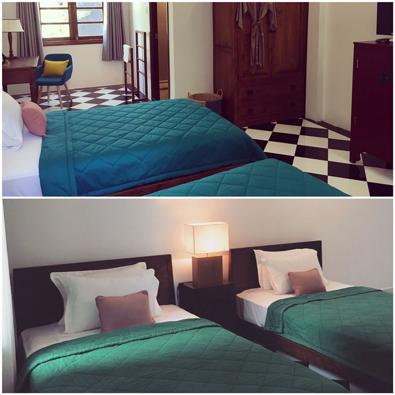 Các phòng nghỉ tại Villa Maison Côn Đảo được thiết kế đậm chất phố cổ thơ mộng và cổ kính cực xinh đẹp.