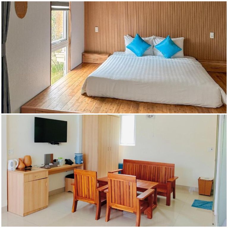 KyCo Peninsula Quy Nhon Resort đề cao việc đầu tư vào chất lượng các phòng nghỉ.