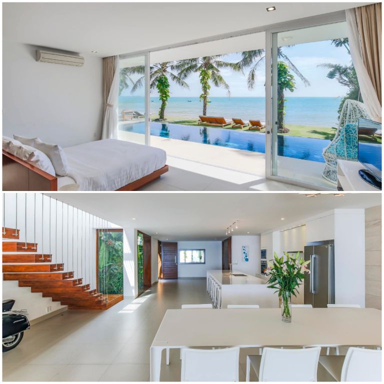 Các phòng nghỉ mới tinh, sang trọng sẽ đem đến cho bạn nhiều thiện cảm khi nghỉ dưỡng tại Oceanique Biệt Thự Villas. 
