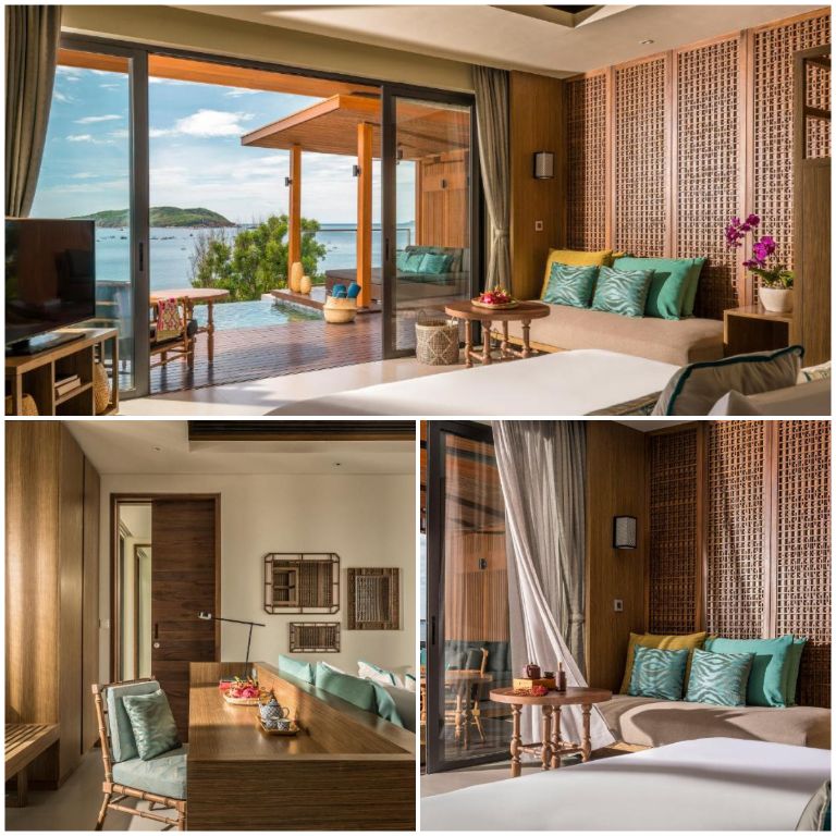 Anantara Quy Nhon Villas cung cấp tới du khách đến 5 phân hạng lựa chọn phòng nghỉ.