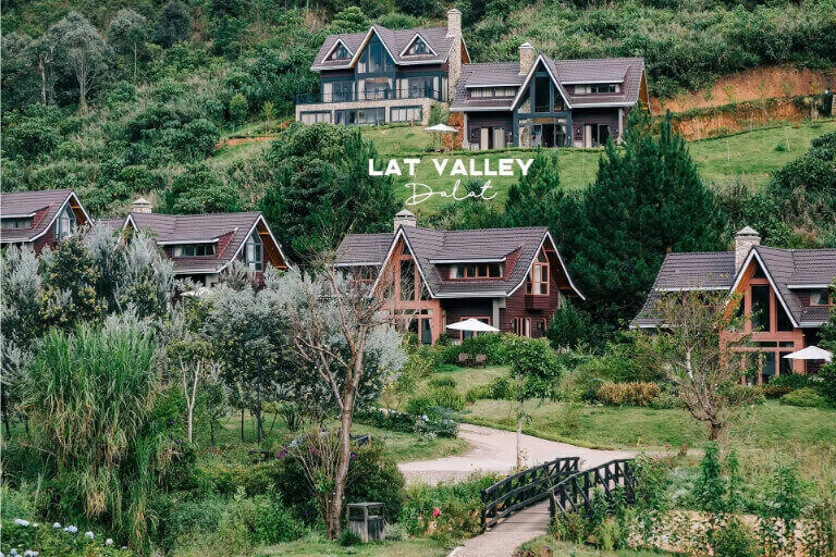 Lat Valley Villa là điểm nghỉ dưỡng mới lạ siêu hot tại Đà lạt.