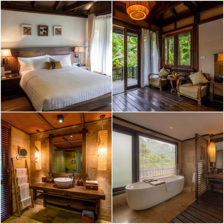 Villa 3 Bedroom nổi bật với sự tiện nghi 3 phòng ngủ.
