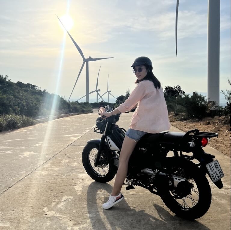 thuê xe máy PG-1 ở Quy Nhơn