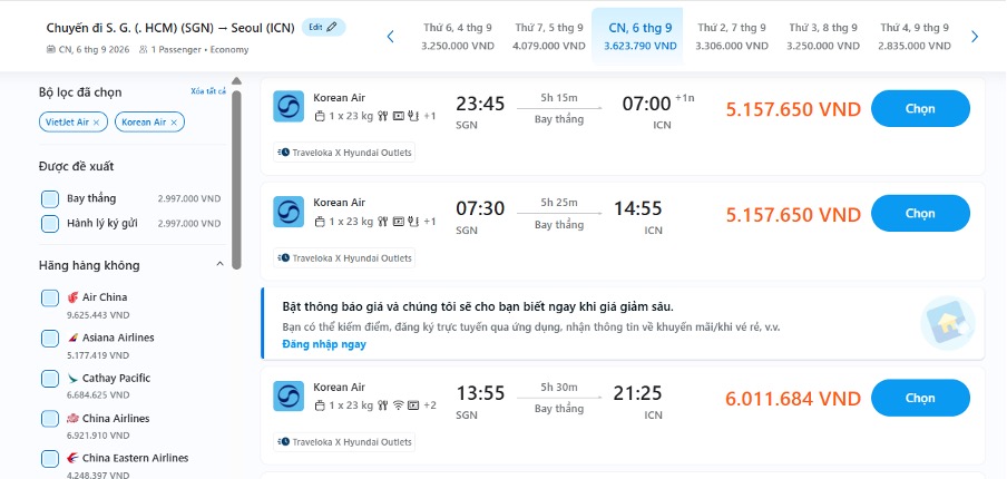 Kinh nghiệm chọn chuyến bay phù hợp với ngân sách và lịch trình